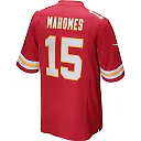 Zennovawear Patrick Mahomes Kansas City Chiefs Youth Game Jersey - Red
