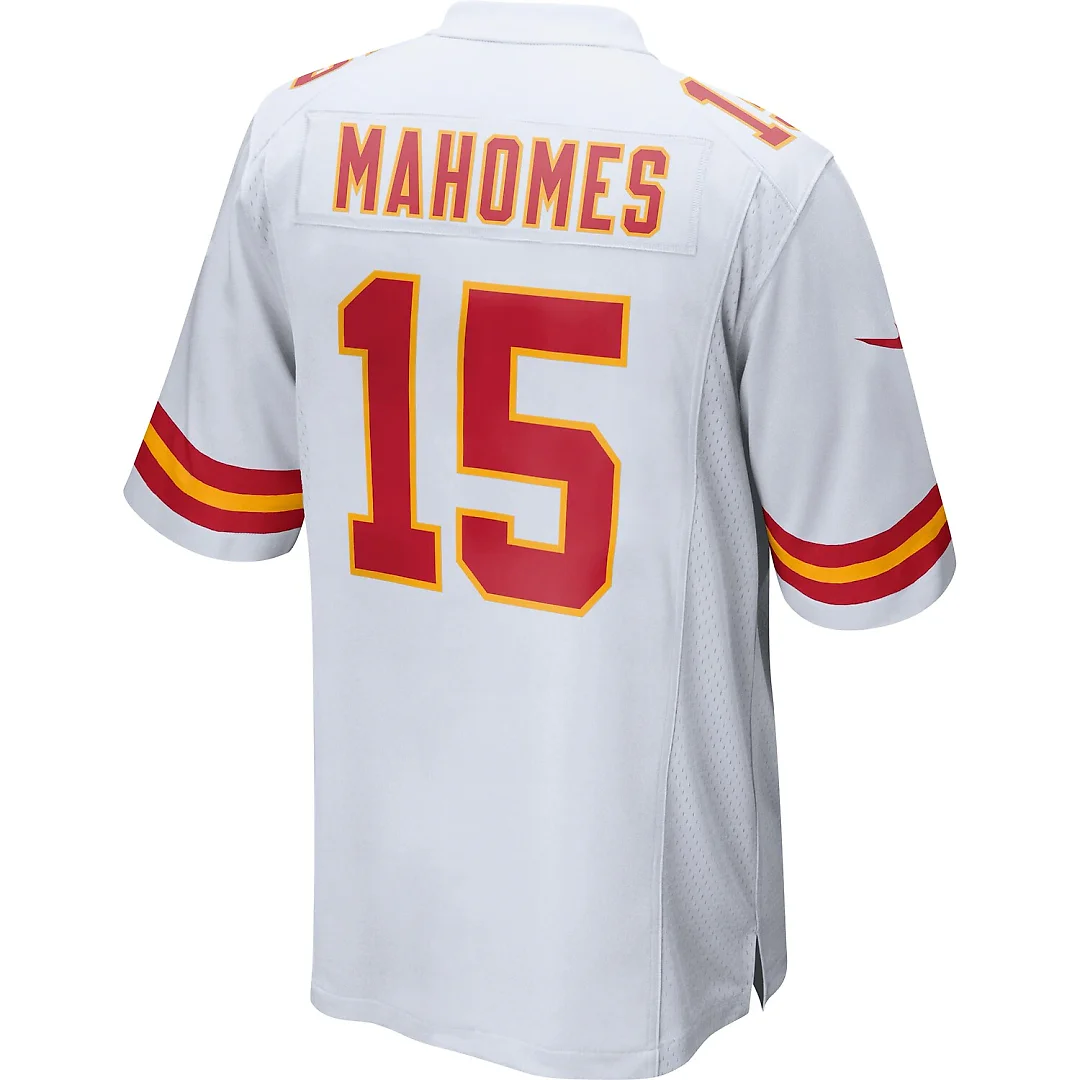 Zennovawear Patrick Mahomes Kansas City Chiefs Youth Game Jersey - White
