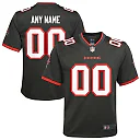Zennovawear Tampa Bay Buccaneers Youth Alternate Custom Game Jersey - Pewter