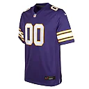 Zennovawear Minnesota Vikings Youth Classic Custom Game Jersey - Purple