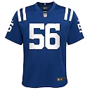 Zennovawear Quenton Nelson Indianapolis Colts Youth Game Jersey - Royal