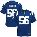 Zennovawear Quenton Nelson Indianapolis Colts Youth Game Jersey - Royal