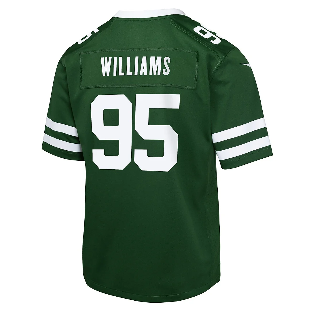 Zennovawear Quinnen Williams New York Jets Youth Game Jersey - Green