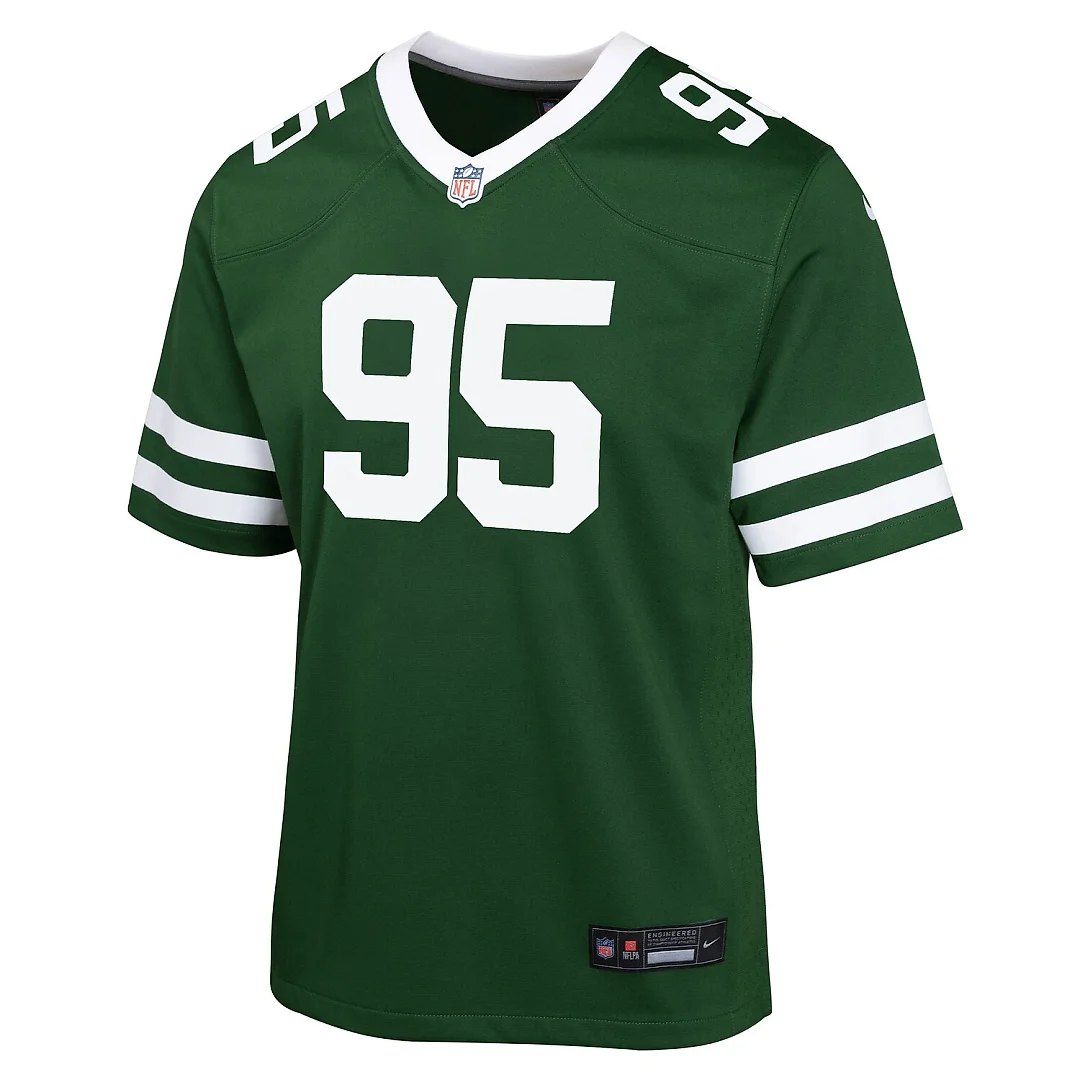 Zennovawear Quinnen Williams New York Jets Youth Game Jersey - Green