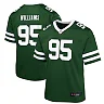 Zennovawear Quinnen Williams New York Jets Youth Game Jersey - Green