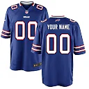 Zennovawear Buffalo Bills Youth Custom Game Jersey - Royal