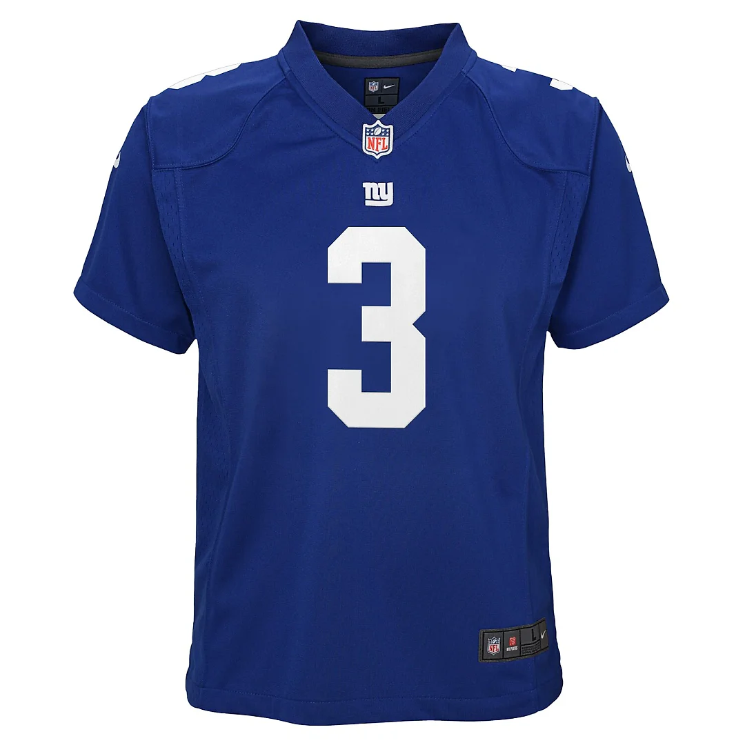 Zennovawear Russell Wilson New York Giants Youth Game Jersey - Royal