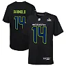 Zennovawear Sam Darnold Seattle Seahawks Youth Super Bowl LX Carbon Fashion Game Jersey - Black