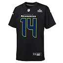 Zennovawear Sam Darnold Seattle Seahawks Youth Super Bowl LX Carbon Fashion Game Jersey - Black