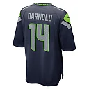 Zennovawear Sam Darnold Seattle Seahawks Youth Team Game Jersey - College Navy