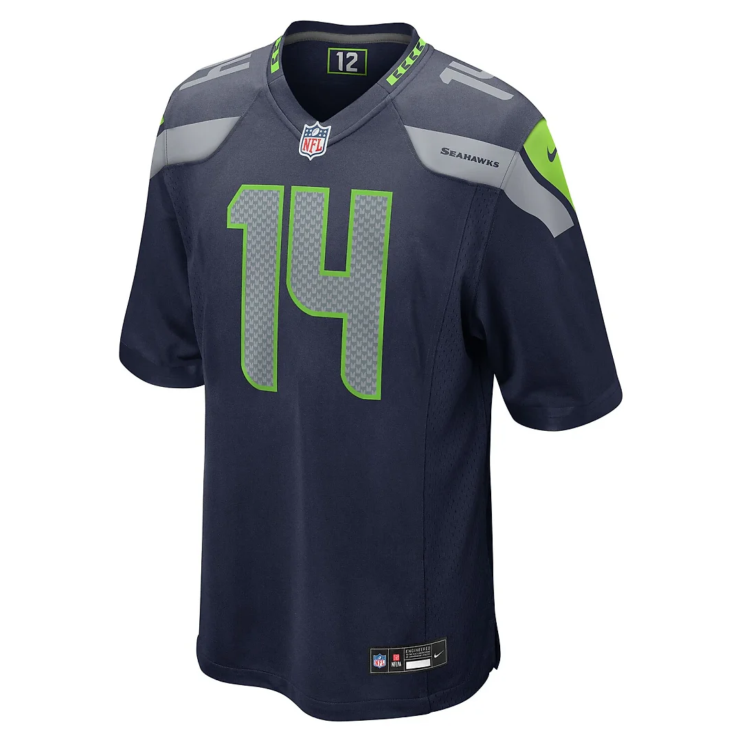 Zennovawear Sam Darnold Seattle Seahawks Youth Team Game Jersey - College Navy