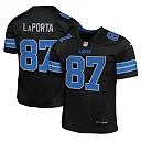 Zennovawear Sam LaPorta Detroit Lions Youth Game Jersey - Black