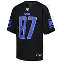 Zennovawear Sam LaPorta Detroit Lions Youth Game Jersey - Black