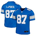 Zennovawear Sam LaPorta Detroit Lions Youth Game Jersey - Blue