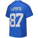 Zennovawear Sam LaPorta Detroit Lions Youth Game Jersey - Blue