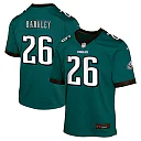 Zennovawear Saquon Barkley Philadelphia Eagles Youth Game Jersey - Green