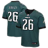 Zennovawear Saquon Barkley Philadelphia Eagles Youth Team Game Jersey - Midnight Green