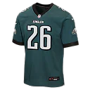 Zennovawear Saquon Barkley Philadelphia Eagles Youth Team Game Jersey - Midnight Green