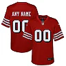 Zennovawear San Francisco 49ers Youth Alternate Custom Game Jersey - Scarlet