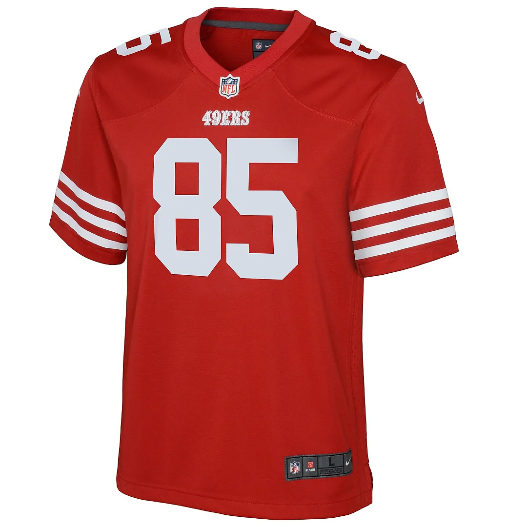 Zennovawear San Francisco 49ers Youth Game Jersey - Scarlet