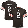 Zennovawear Shedeur Sanders Cleveland Browns Youth Game Jersey - Brown