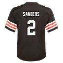 Zennovawear Shedeur Sanders Cleveland Browns Youth Game Jersey - Brown