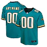 Zennovawear Jacksonville Jaguars Youth Prowler Throwback Custom Game Jersey - Teal