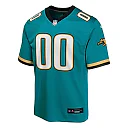 Zennovawear Jacksonville Jaguars Youth Prowler Throwback Custom Game Jersey - Teal