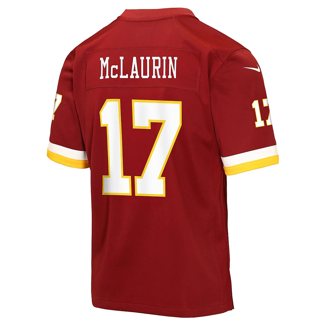 Zennovawear Terry McLaurin Washington Commanders Youth Game Jersey - Burgundy