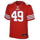 Zennovawear The Faithful San Francisco 49ers Youth Team Game Jersey - Scarlet