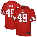 Zennovawear The Faithful San Francisco 49ers Youth Team Game Jersey - Scarlet