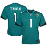 Zennovawear Travis Etienne Jacksonville Jaguars Youth Game Jersey - Teal