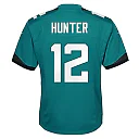 Zennovawear Travis Hunter Jacksonville Jaguars Youth Team Game Jersey - Teal