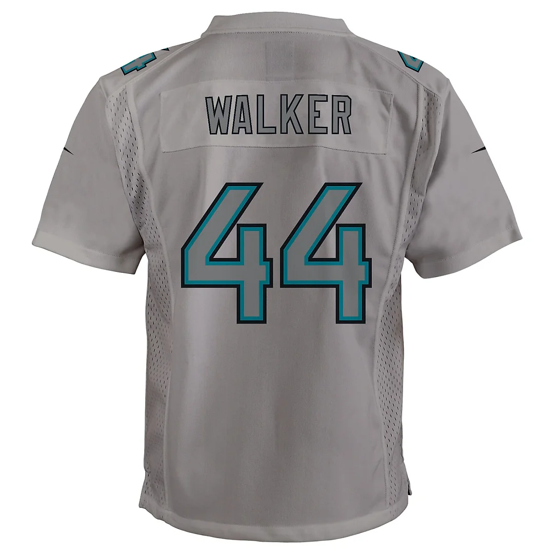 Zennovawear Travon Walker Jacksonville Jaguars Youth Atmosphere Game Jersey - Gray