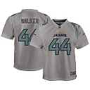 Zennovawear Travon Walker Jacksonville Jaguars Youth Atmosphere Game Jersey - Gray