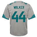 Zennovawear Travon Walker Jacksonville Jaguars Youth Inverted Game Jersey - Silver