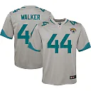 Zennovawear Travon Walker Jacksonville Jaguars Youth Inverted Game Jersey - Silver