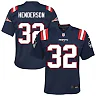 Zennovawear TreVeyon Henderson New England Patriots Youth Team Game Jersey - Navy