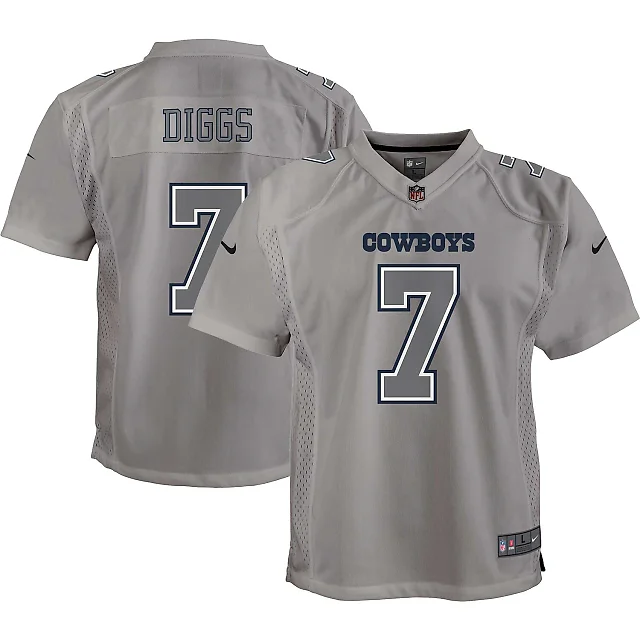 Zennovawear Trevon Diggs Dallas Cowboys Youth Atmosphere Game Jersey - Gray