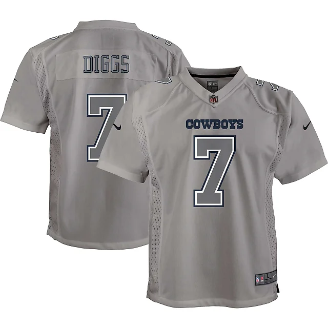 Zennovawear Trevon Diggs Dallas Cowboys Youth Atmosphere Game Jersey - Gray