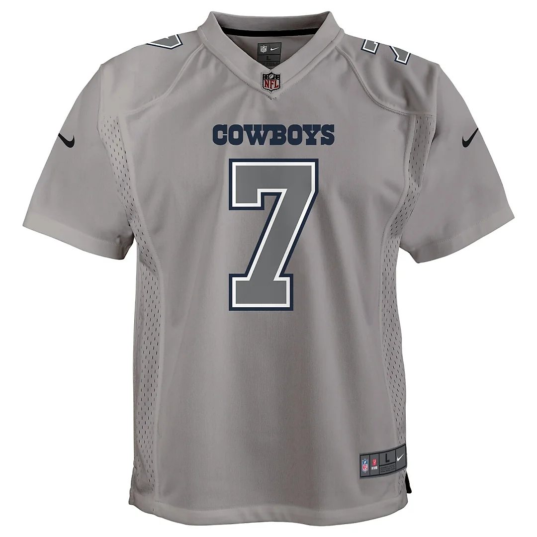 Zennovawear Trevon Diggs Dallas Cowboys Youth Atmosphere Game Jersey - Gray