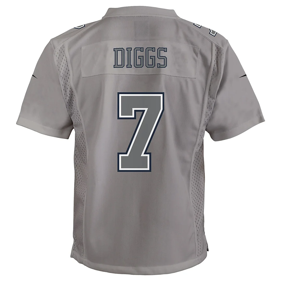 Zennovawear Trevon Diggs Dallas Cowboys Youth Atmosphere Game Jersey - Gray
