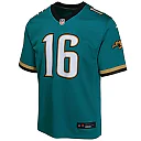 Zennovawear Trevor Lawrence Jacksonville Jaguars Youth Game Jersey - Teal