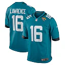Zennovawear Trevor Lawrence Jacksonville Jaguars Youth Game Jersey - Teal
