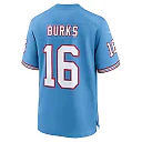 Zennovawear Treylon Burks Tennessee Titans Youth Game Jersey - Light Blue