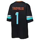 Zennovawear Tua Tagovailoa Miami Dolphins Youth 2025 Rivalries Collection Game Jersey - Pitch Blue