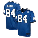 Zennovawear Tyler Warren Indianapolis Colts Youth Alternate 2 Game Jersey - Royal