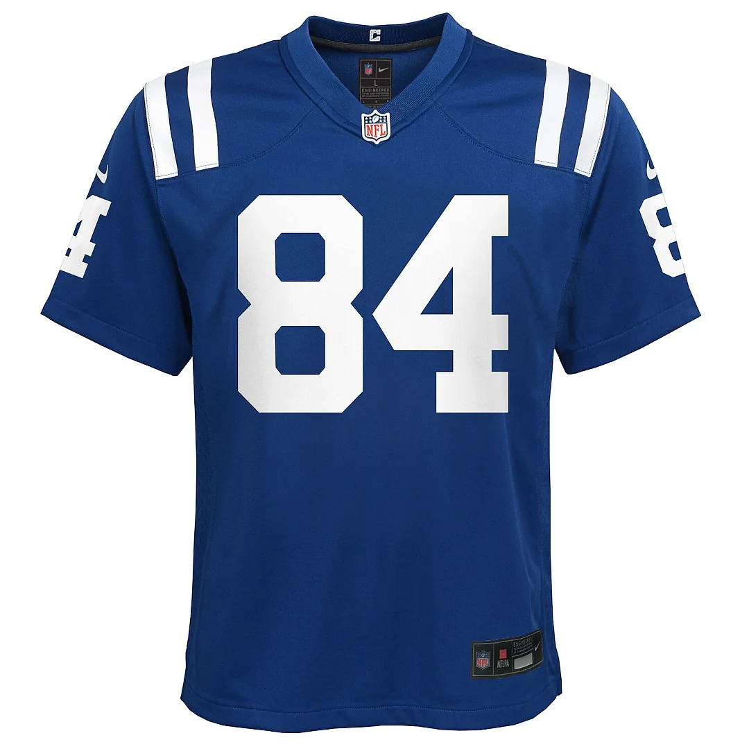 Zennovawear Tyler Warren Indianapolis Colts Youth Team Game Jersey - Royal