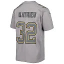 Zennovawear Tyrann Mathieu New Orleans Saints Youth Atmosphere Game Jersey - Gray