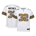 Zennovawear Tyrann Mathieu New Orleans Saints Youth Game Jersey - White